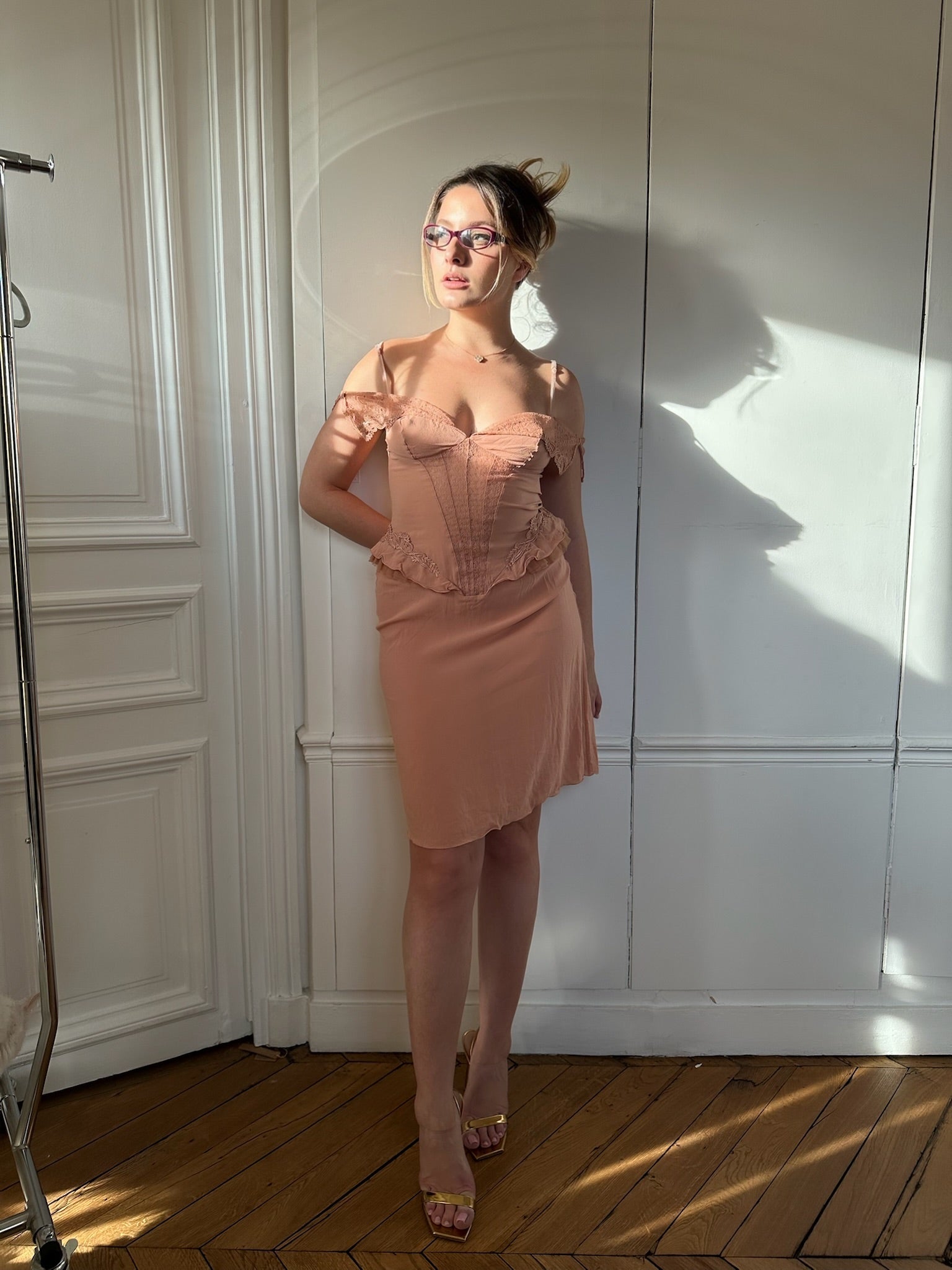 Robe vintage LA PERLA en soie